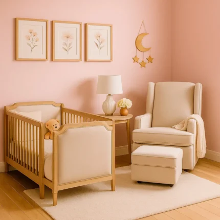 Kids Wallpaper by Wow - Premium in Light Pink with None