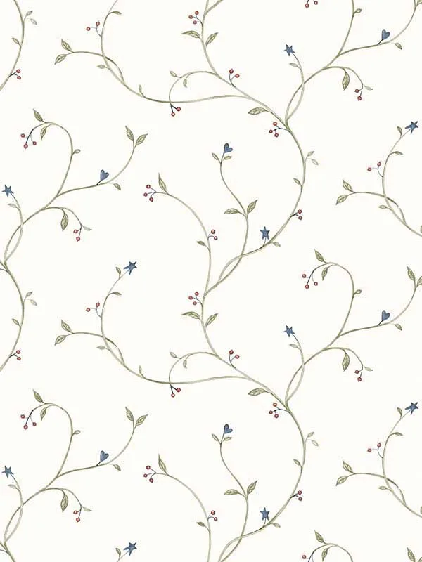 cream patterned wallpaper for bedroom by Chesapeake