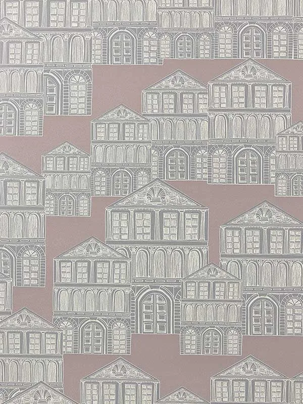 Maison 02 Rose Wallpaper for Charming Bedrooms or Guest Rooms | Maxwell - Shop Safe in Houston Wallpapering 02 rose patterned wallpaper for bedroom by Maxwell