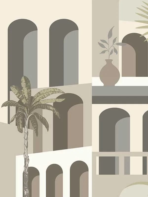 Monte Vista Sand and Fog Wallpaper for Living Rooms or Entryways | York - Shop Safe in Houston Wallpapering sand and fog patterned wallpaper for bedroom by York
