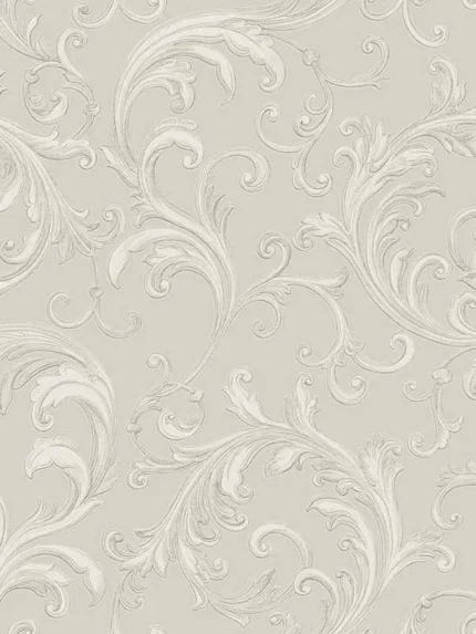 silver textured wallpaper for office by Brewster