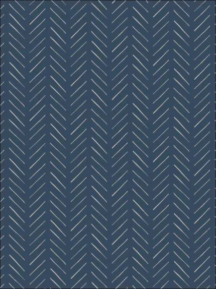blue patterned wallpaper for bedroom by Magnolia Home  by Joanna Gaines