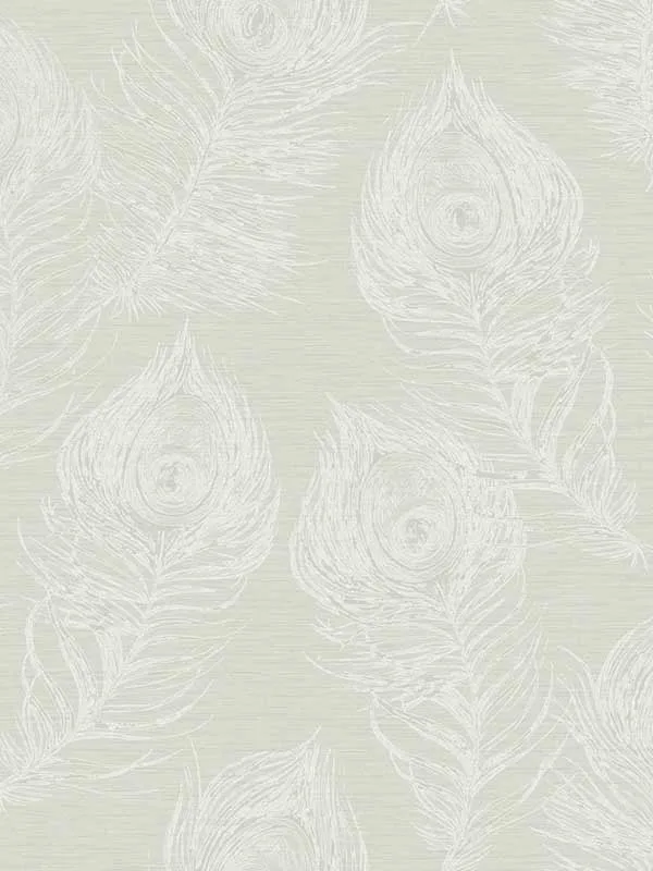 white patterned wallpaper for bedroom by Candice Olson
