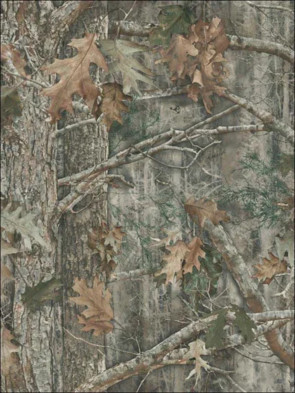 camo patterned wallpaper for bedroom by York