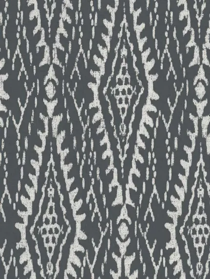 charcoal patterned wallpaper for bedroom by York Designer Series