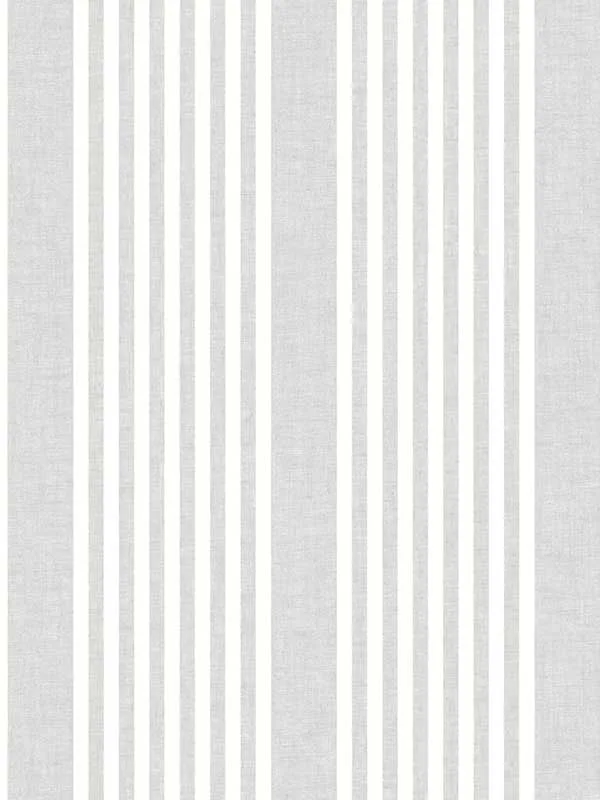 arctic grey striped wallpaper for office by Magnolia Home  by Joanna Gaines