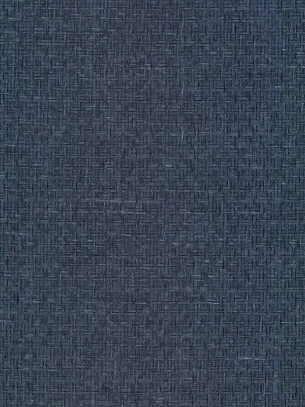 navy textured wallpaper for office by Candice Olson