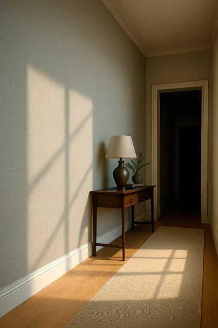 Textil Textured Wallpaper by Wow - Premium in Light Gray with Beige