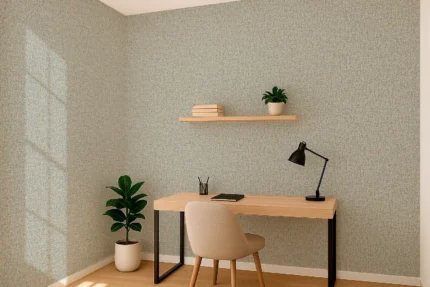 Textil Textured Wallpaper by Wow - Premium in Light Gray with Beige
