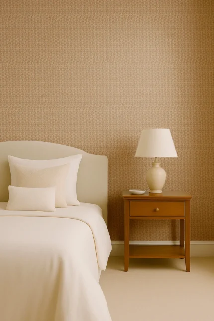 Signature Geometric Wallpaper by Wow - Premium in Beige