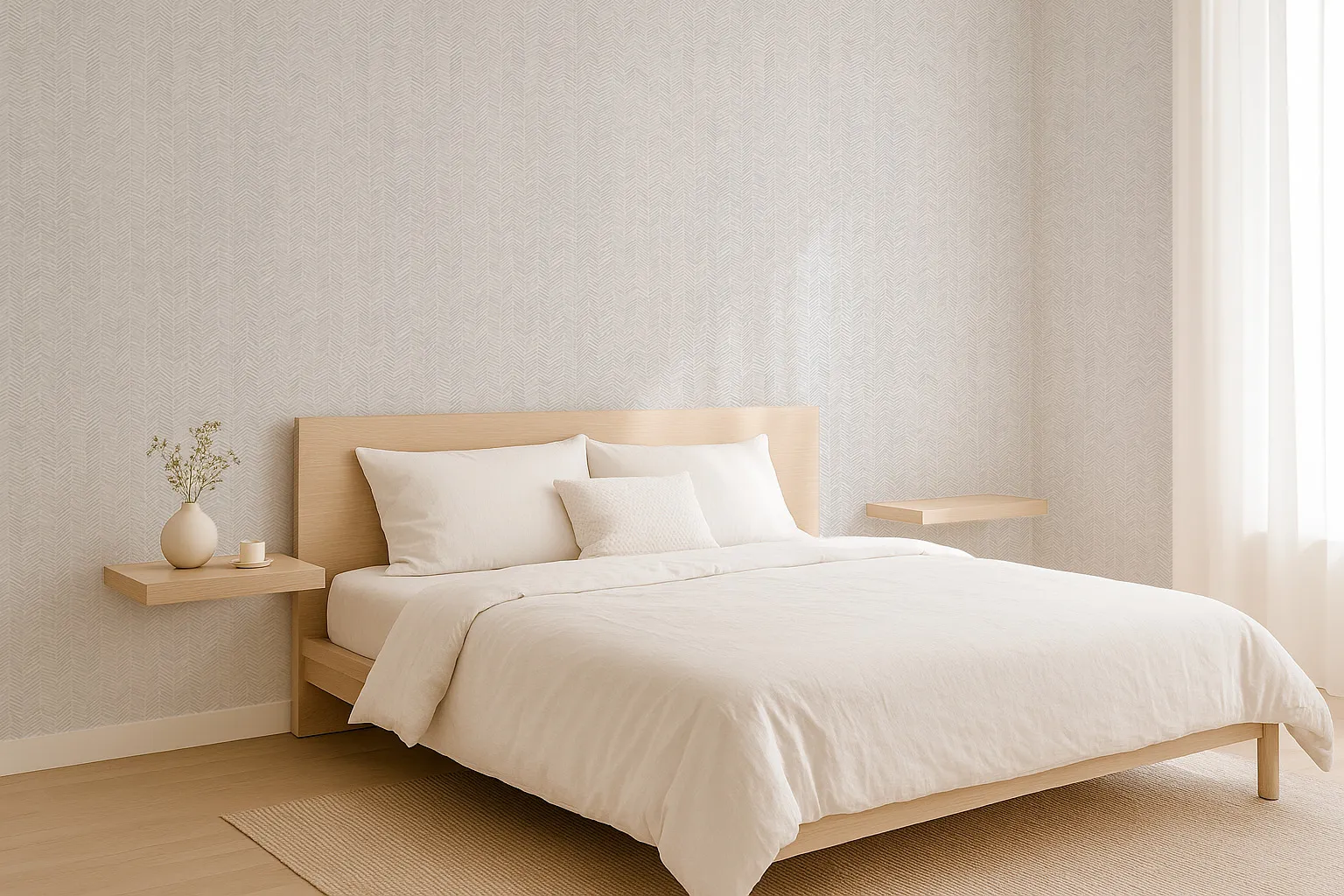 ys971401b Signature Geometric Wallpaper by Wow - Modern in Light Gray with White - Image 1
