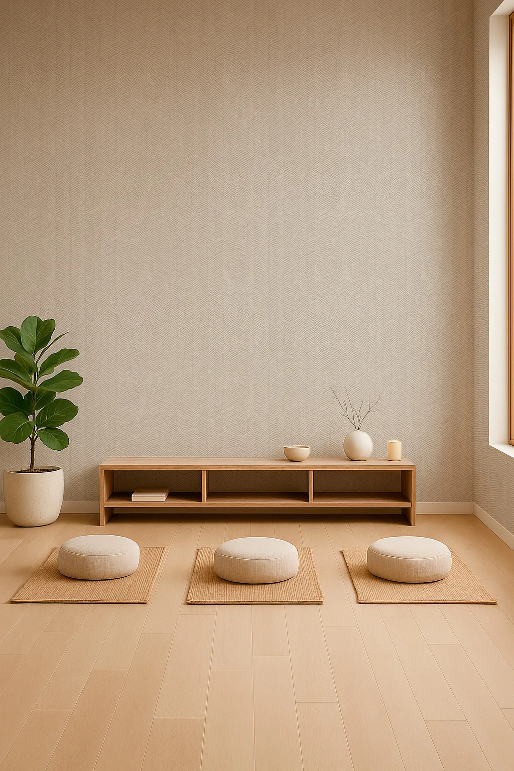 ys971402b Signature Geometric Wallpaper by Wow - Modern in Light Gray with Beige - Image 1