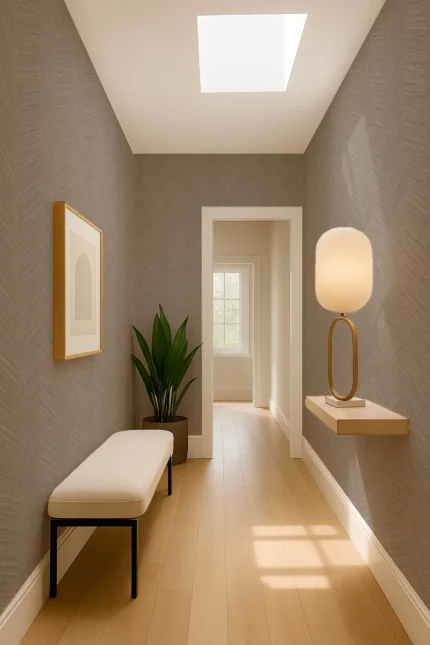 Signature Geometric Wallpaper by Wow - Premium in Beige