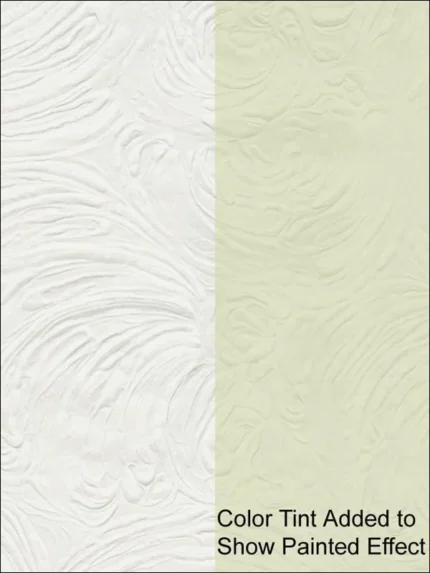 white patterned wallpaper for bedroom by Kenneth James