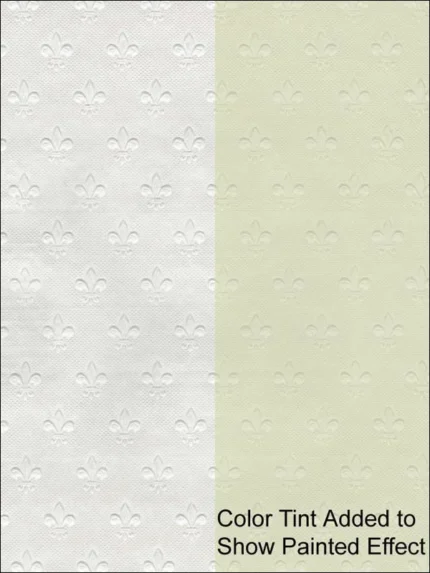 white patterned wallpaper for bedroom by Kenneth James