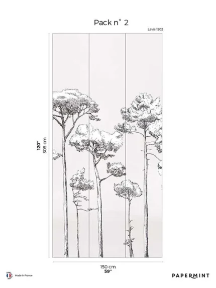 white patterned wallpaper for bedroom by Veer Decor
