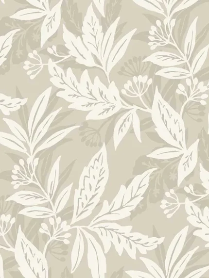 beige floral wallpaper for bedroom by A Street Prints