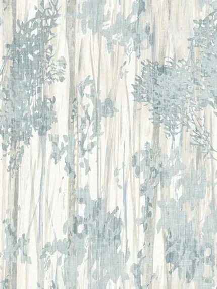 blue patterned wallpaper for bedroom by York