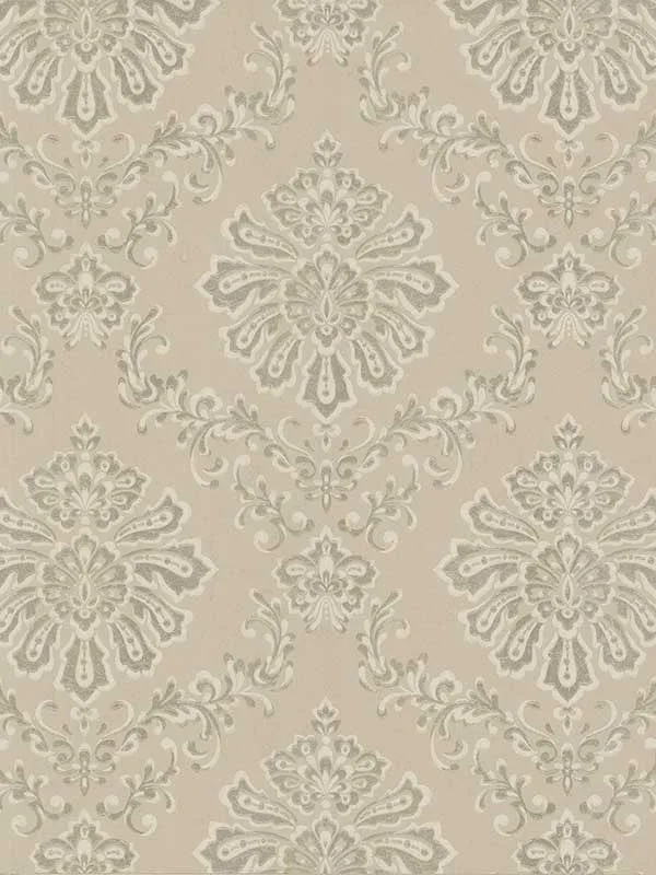 6 damask wallpaper for dining room by Maxwell