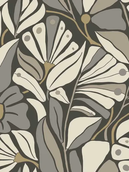 onyx patterned wallpaper for bedroom by York
