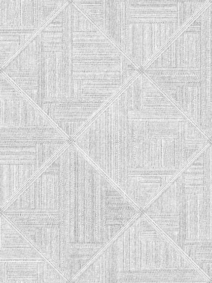 grey geometric wallpaper for bedroom by A Street Prints