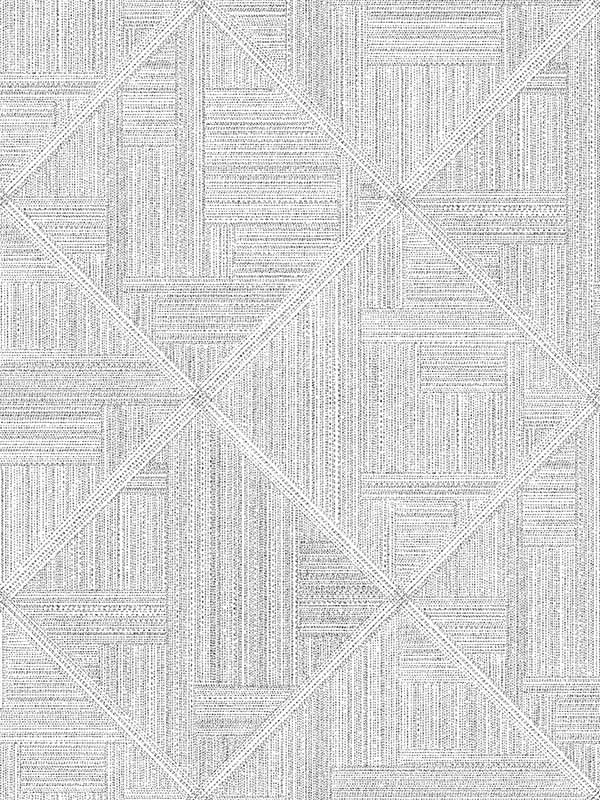 grey geometric wallpaper for bedroom by A Street Prints