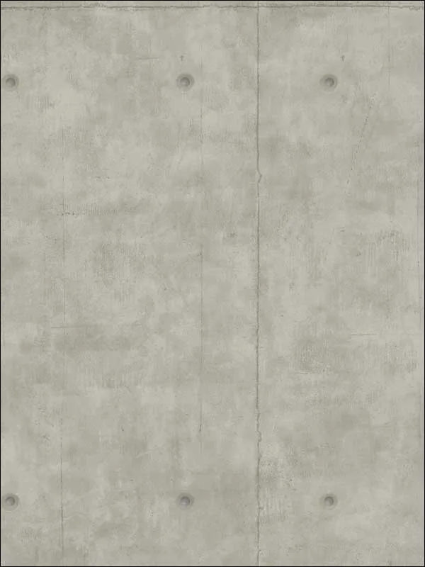 mid grey patterned wallpaper for bedroom by Magnolia Home  by Joanna Gaines