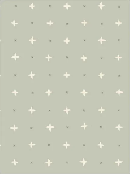 grey patterned wallpaper for bedroom by Magnolia Home  by Joanna Gaines