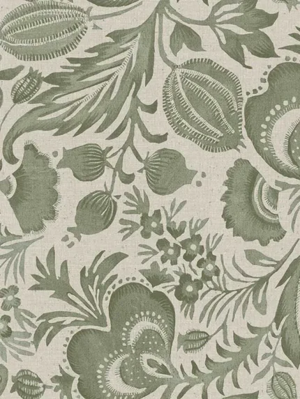 moss patterned wallpaper for bedroom by A Street Prints