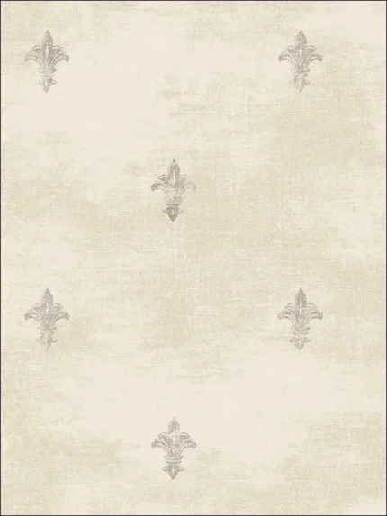 warm neutral beige patterned wallpaper for bedroom by Pelican Prints
