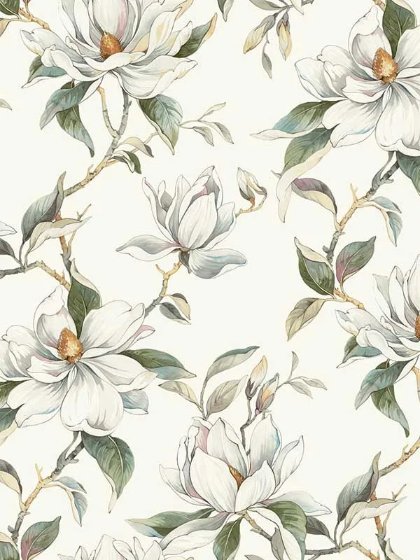 white patterned wallpaper for bedroom by Candice Olson