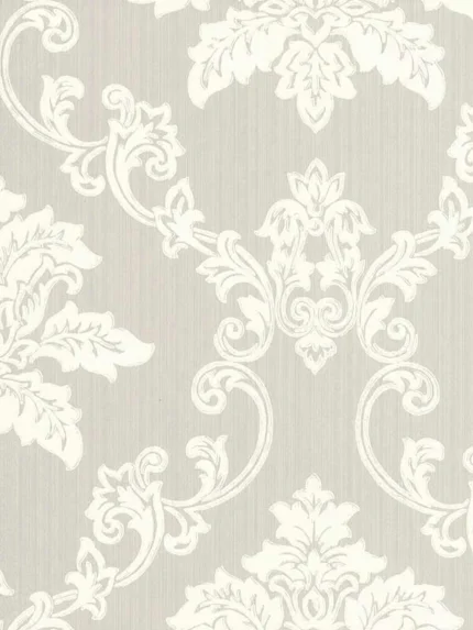 5 damask wallpaper for dining room by Maxwell
