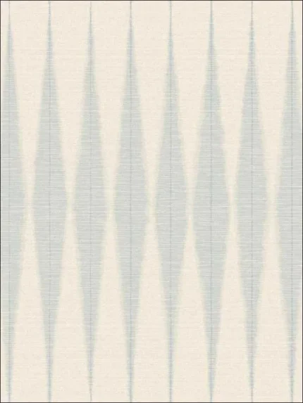 baby blue patterned wallpaper for bedroom by Magnolia Home  by Joanna Gaines
