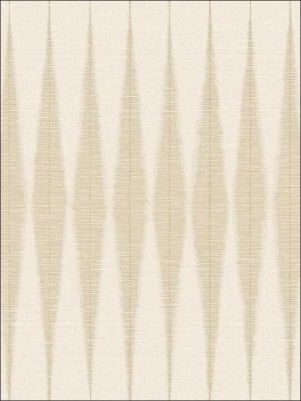 beige patterned wallpaper for bedroom by Magnolia Home  by Joanna Gaines