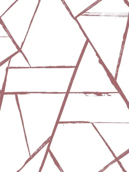 spice red patterned wallpaper for bedroom by York Designer Series