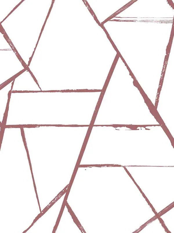 spice red patterned wallpaper for bedroom by York Designer Series