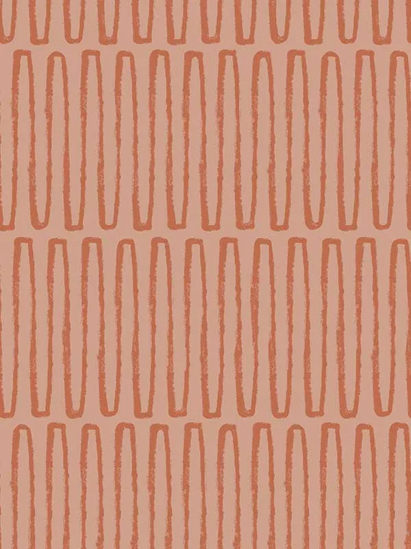 coral patterned wallpaper for bedroom by A Street Prints
