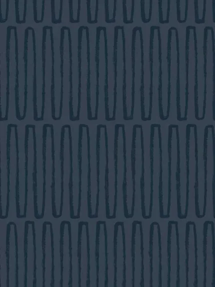 navy patterned wallpaper for bedroom by A Street Prints