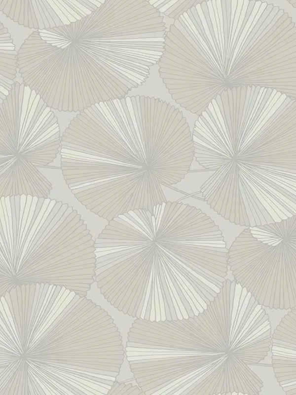 grey patterned wallpaper for bedroom by Candice Olson