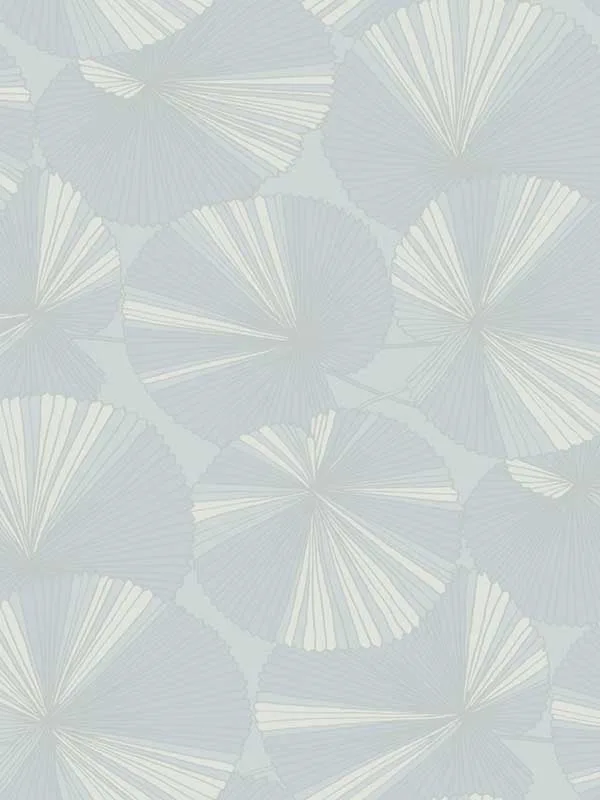 spa patterned wallpaper for bedroom by Candice Olson