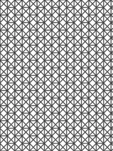 black geometric wallpaper for bedroom by A Street Prints