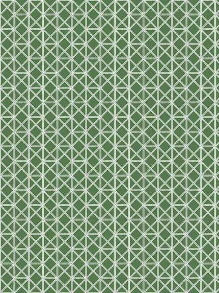 green geometric wallpaper for bedroom by A Street Prints
