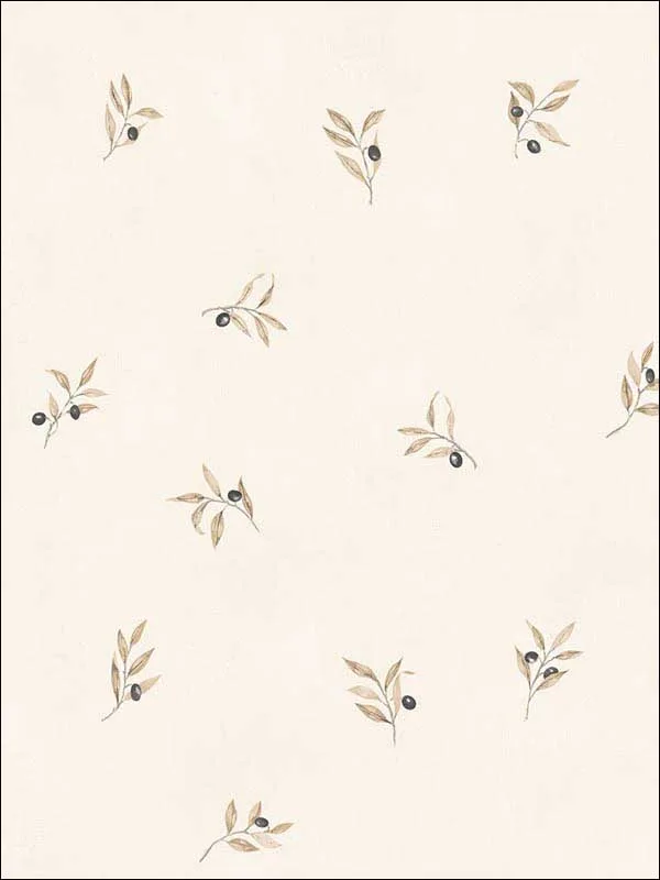 beige black patterned wallpaper for bedroom by Patton Norwall