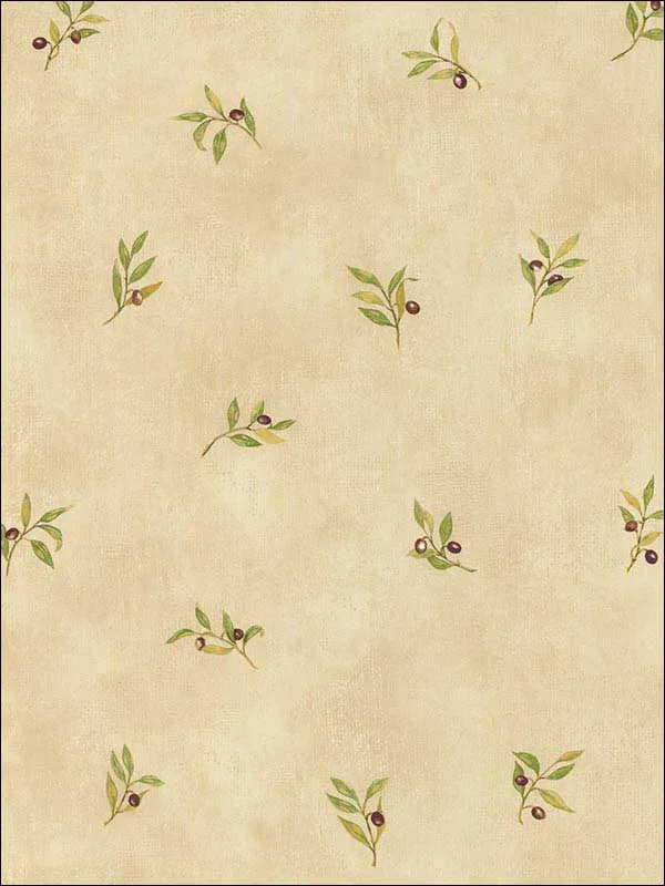 sand green burgundy patterned wallpaper for bedroom by Patton Norwall