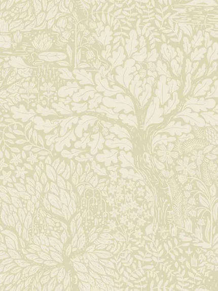 neutral patterned wallpaper for bedroom by A Street Prints