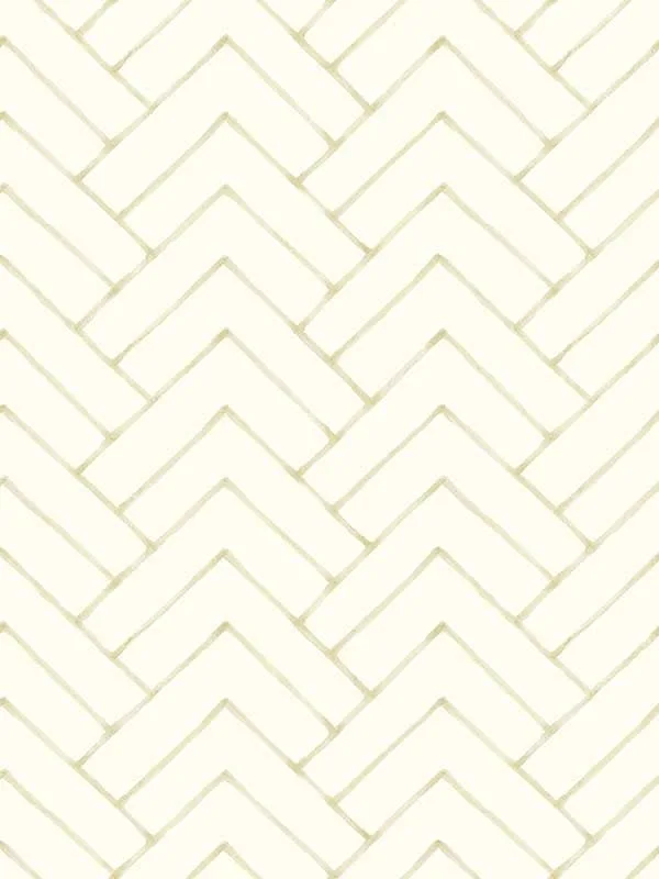 light yellow patterned wallpaper for bedroom by Chesapeake
