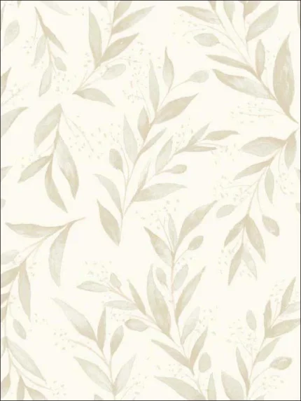 beige patterned wallpaper for bedroom by Magnolia Home  by Joanna Gaines