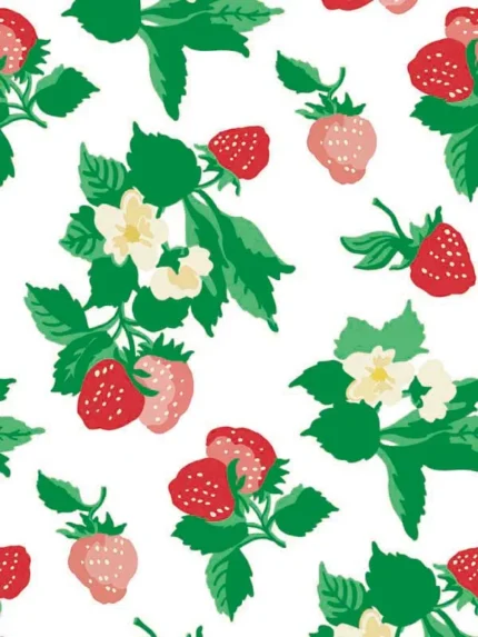berry pink patterned wallpaper for bedroom by York