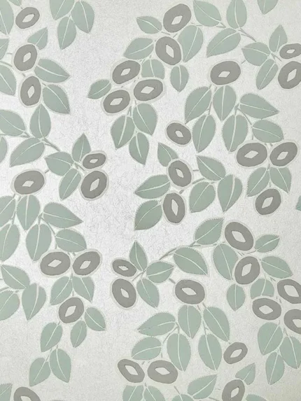 04 neo mint patterned wallpaper for bedroom by Maxwell