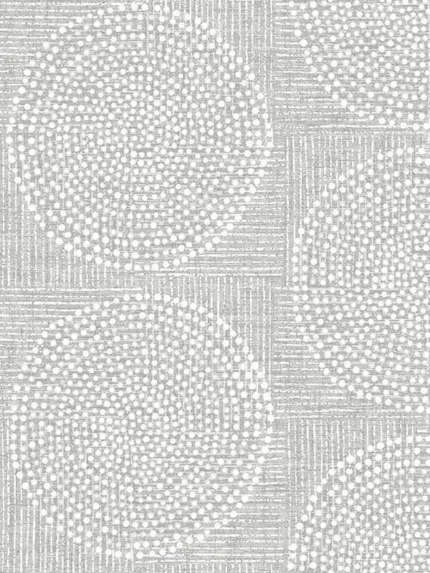 grey patterned wallpaper for bedroom by A Street Prints